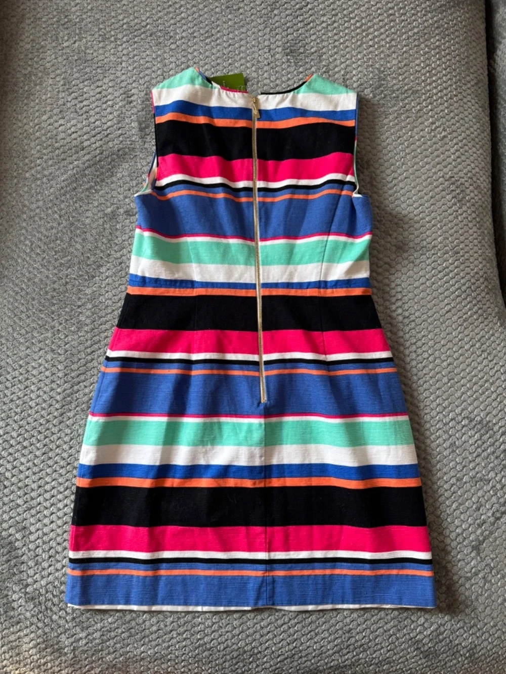 Kate Spade Tropical Stripe Mariam Dress Size 12 NWT